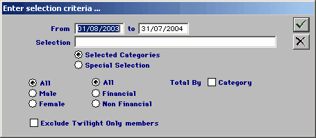 month joined option